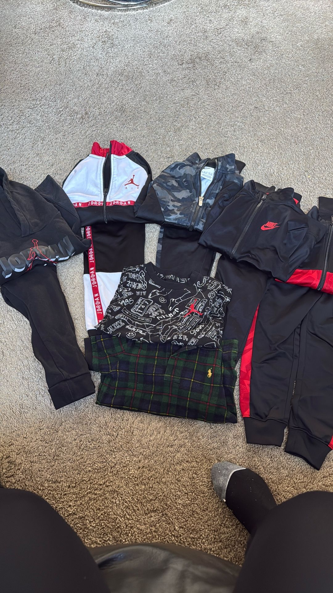 Boys Nike And Jordan And Polo Bundle 4T