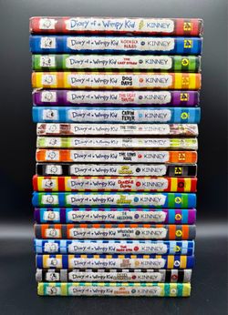 Diary of the Wimpy Kid Books 1-18