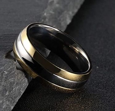 Men’s Stainless Steel Wedding Ring