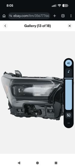 2025  Toyota Tacoma headlight