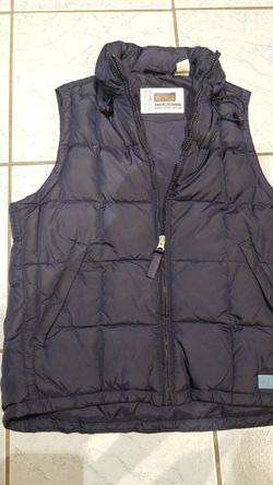 Like New! ABERCROMBIE Vintage Down Vest (Small)