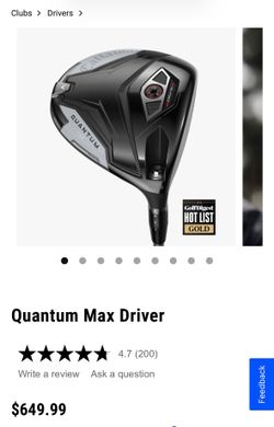Brand new Callaway quantum max driver
