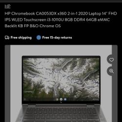 Hp Chromebook X360