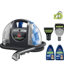 Bissell Little Green Pet Deluxe Portable Carpet Cleaner and Car/Auto Detailer, 3353 