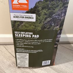 Self-Inflating Sleeping Pad – Camping & Outdoor (Brand New)