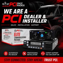 Authorized PCI Race Radios Dealer & Professional Installation | UTV, Off-Road & Overland Communications