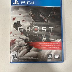 Ghost Of Tsushima PS4