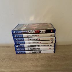 Sony PlayStation 4 PS4 Games Lot Bundle