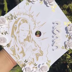 Virgencita Graduation Topper 