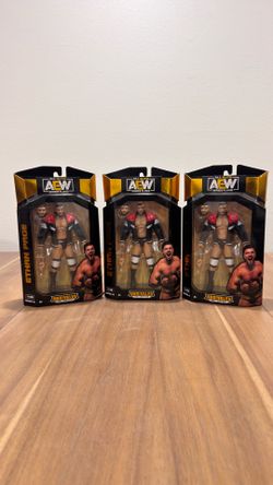 3 Figure Lot - Ethan Page #146 Unrivaled Series 15 AEW Action Figure