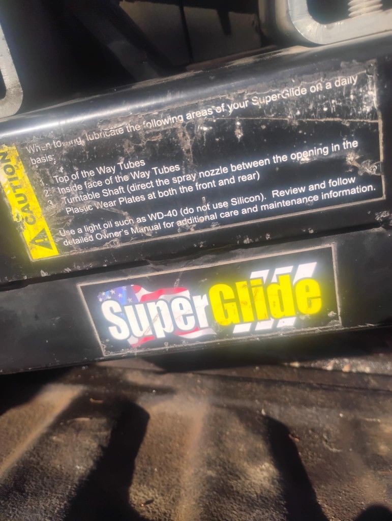 Super Glide 5th Wheel Hitch