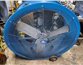 Patterson 34” High Velocity Industrial Fan. 120V on Wheels