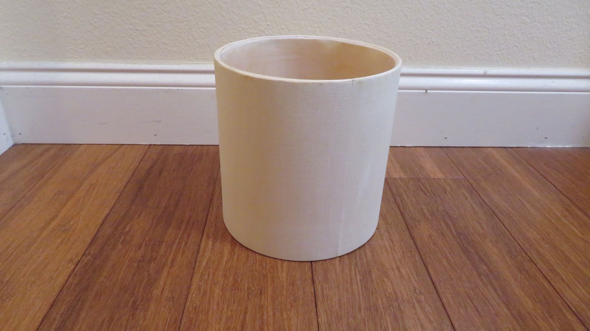 8” Inch Raw Wood Drum Shell - Good Condition.