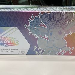 Pokemon Prismatic Evolutions Super Premium Collection Box Sealed 