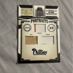 Jim Those Rare /150 Triple Swatch Prime Patches