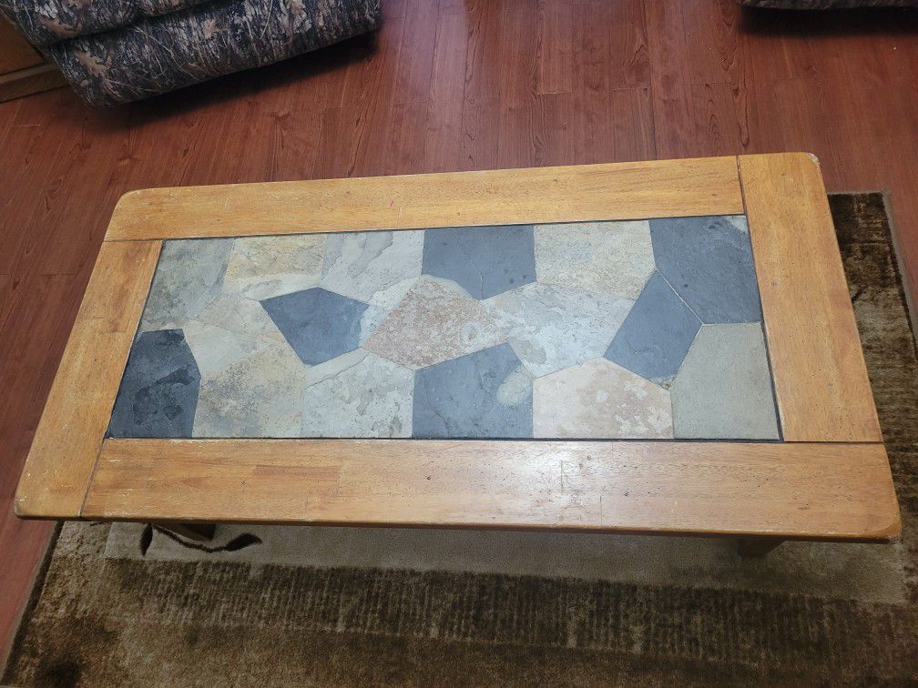 Coffee Table And One End Table 