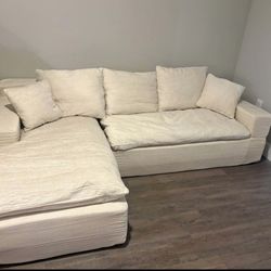 Boneless Sectional Couch 