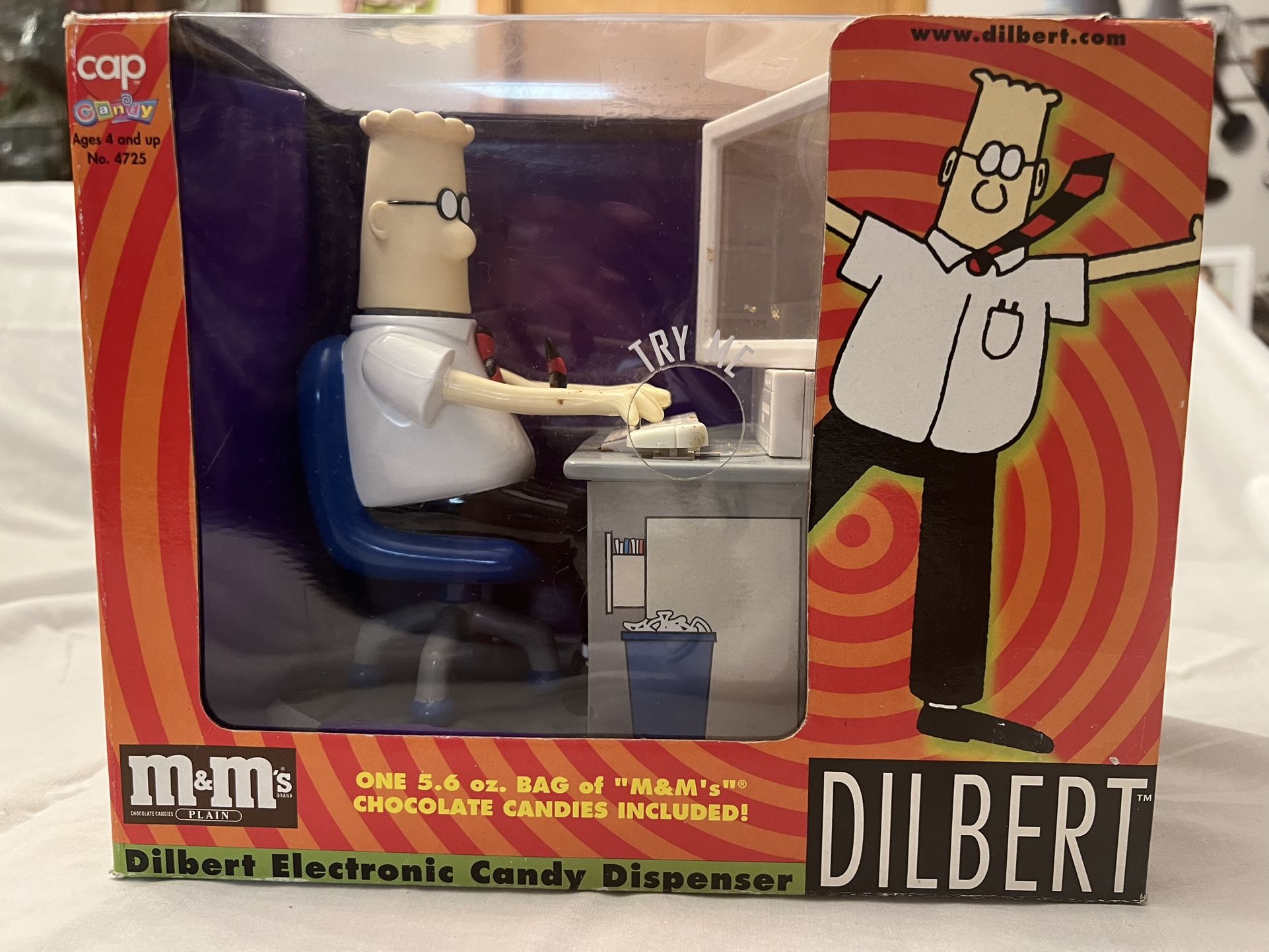 Dilbert M&M Electronic Candy Dispenser