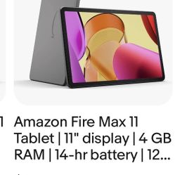 Fire Max 11 Tablet 128gb 