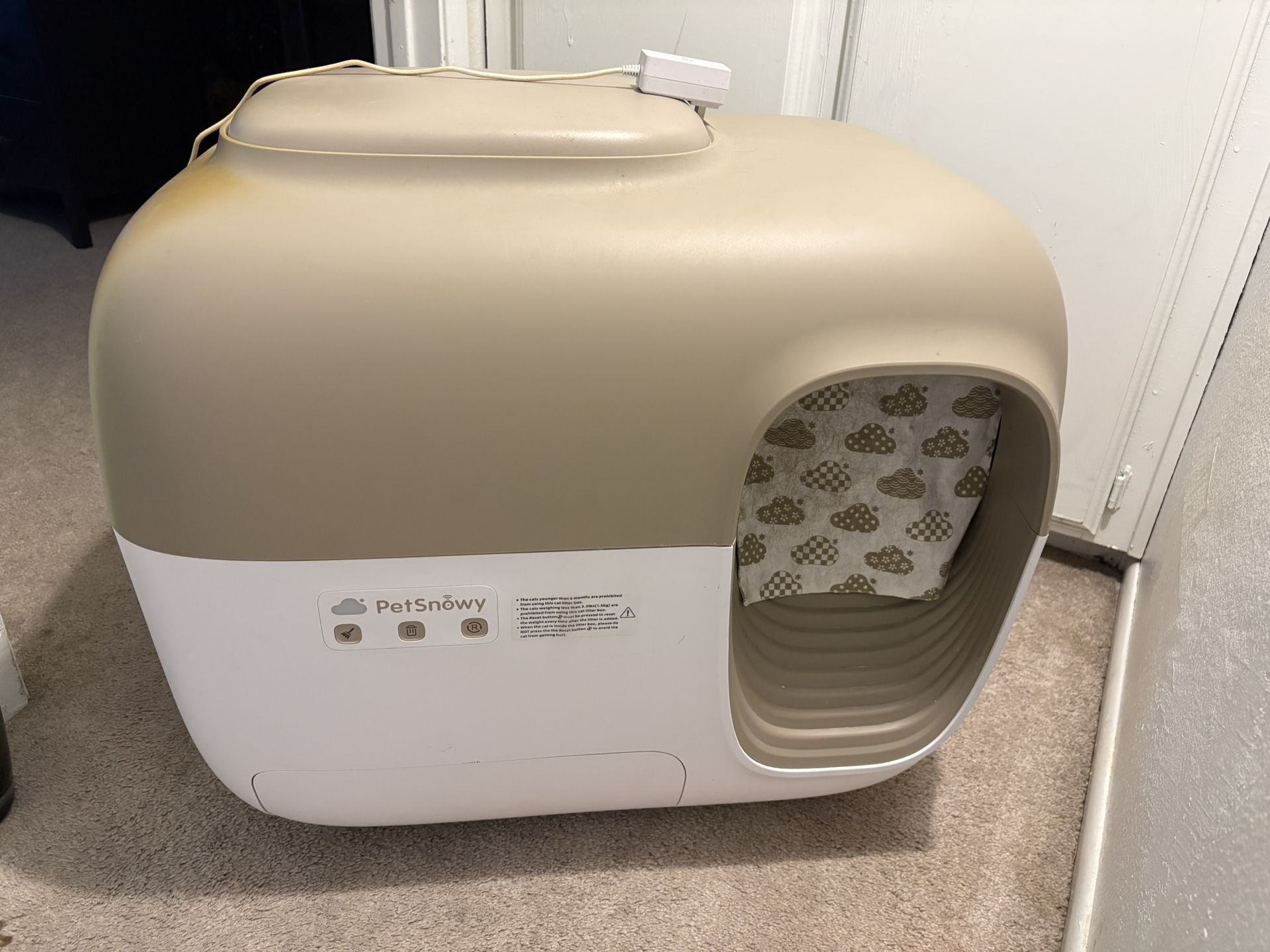 Pet Snowy Automatic Litter Box
