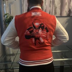 Coca Cola x Marvel Wolverine Varsity Jacket large