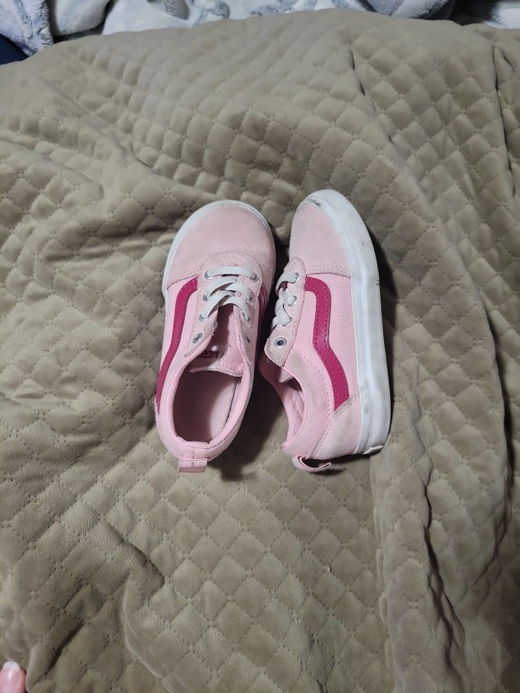 Girls Vans Ward Slip On Shoe