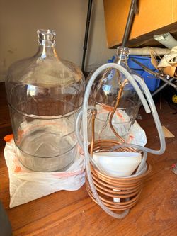 Glass Carboys and Copper Wort Chiller