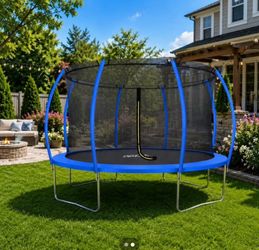 New patio trampoline 10 ft