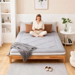 Welnow Japanese Futon Floor Mattress , Thick Queen Size