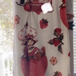 Strawberry Shortcake Large Blanket 60x90