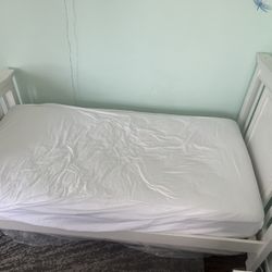 Twin Bed  With Mattress 