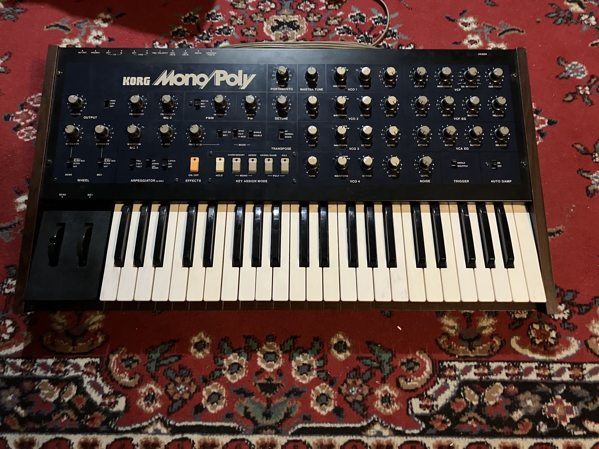 Korg MonoPoly Monophonic Synthesizer