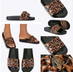 Kurt Geiger slides (leopard)
