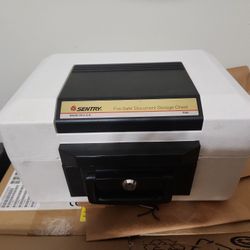Fire Safe Document Storage Chest