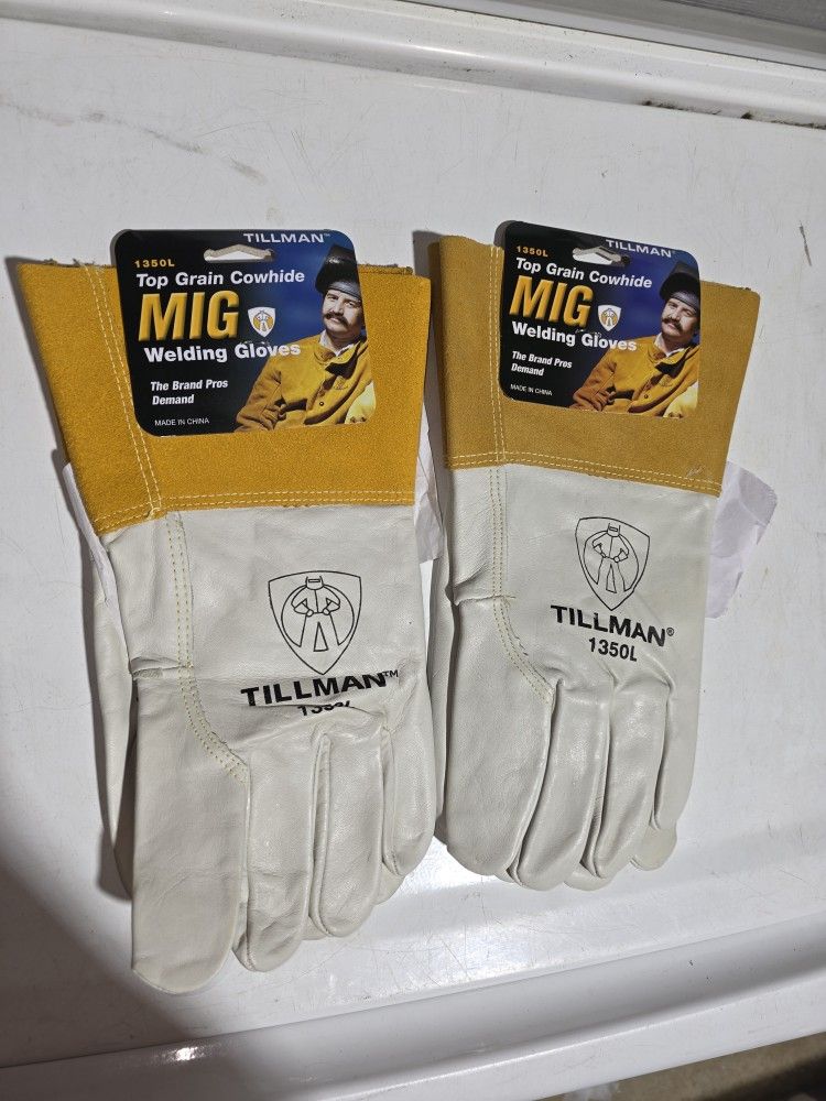 2- Tillman Welding/Heat Protective Glove Large