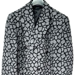 Maceoo Black Label Blazer "Turtle Grey" Mens Size 5 (XL) Designer Sport Coat