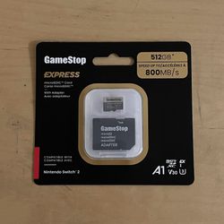 GameStop 512GB Express Micro SD Card for Nintendo Switch 2 (NEW)