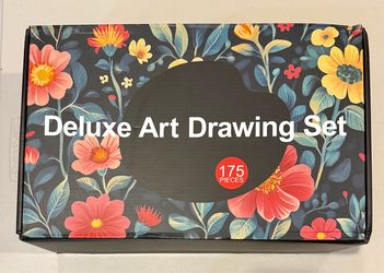 Deluxe Art Drawing Set - 175 Pieces