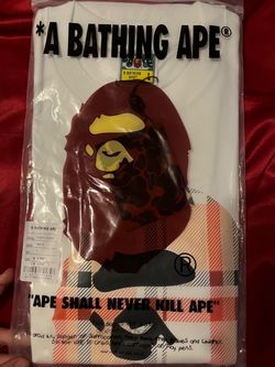 A Bathing Ape BAPE Graphic Tee White Size L