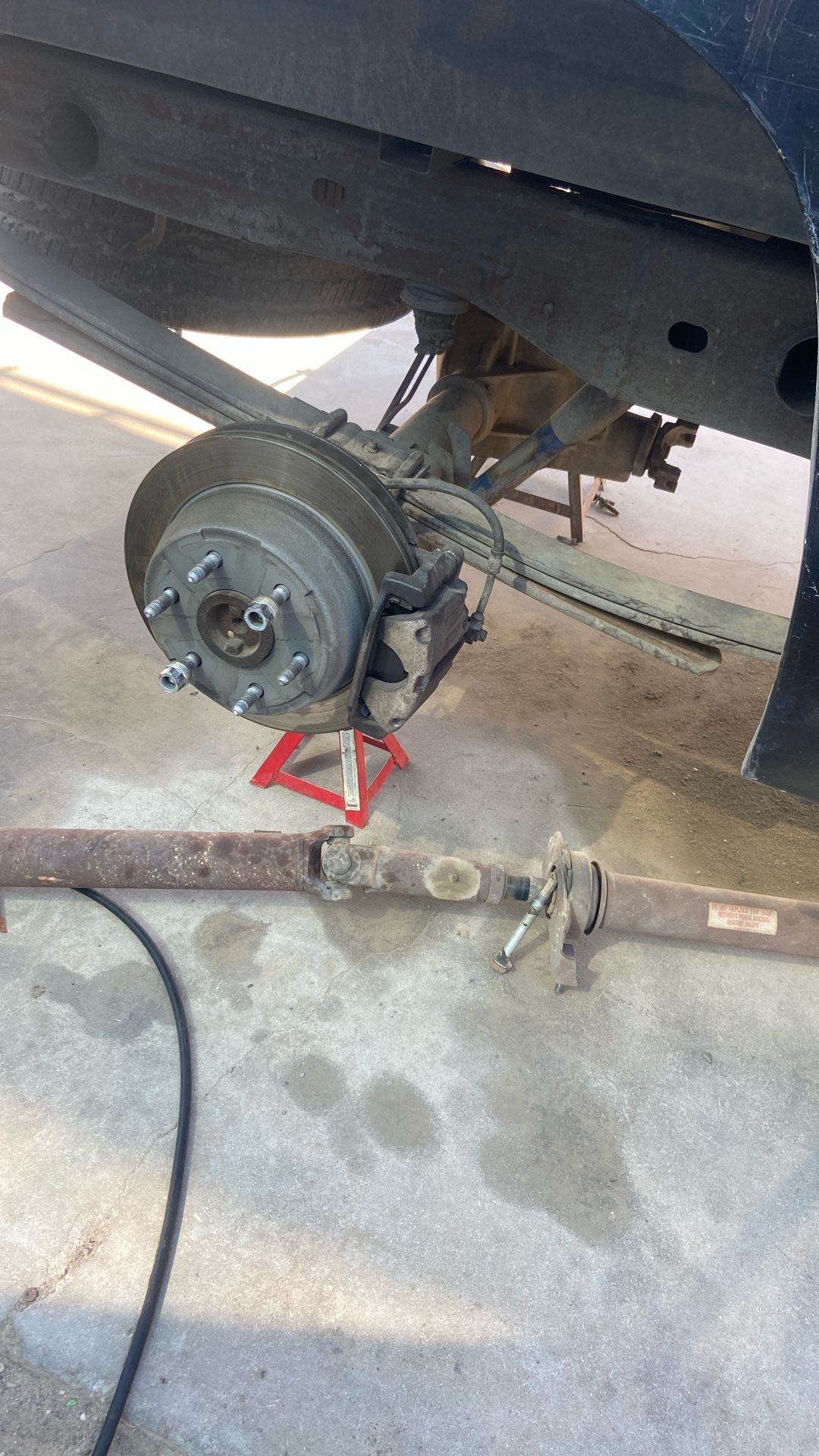 Rear Differential 6 Lug Disc Brakes Silverado
