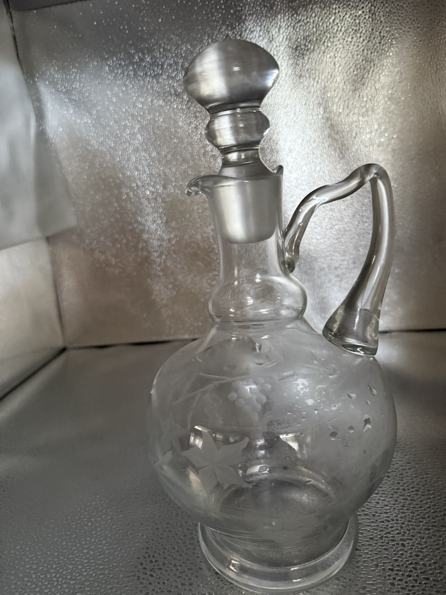 Decanter With Original Handle