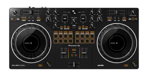 Pioneer DJ DDJ-REV1 2 Channel DJ Controller Pkg w/ Desktop Monitor