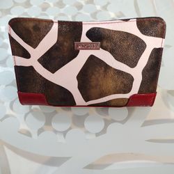 Animal Print Michel Sarah Petite Purse Shell