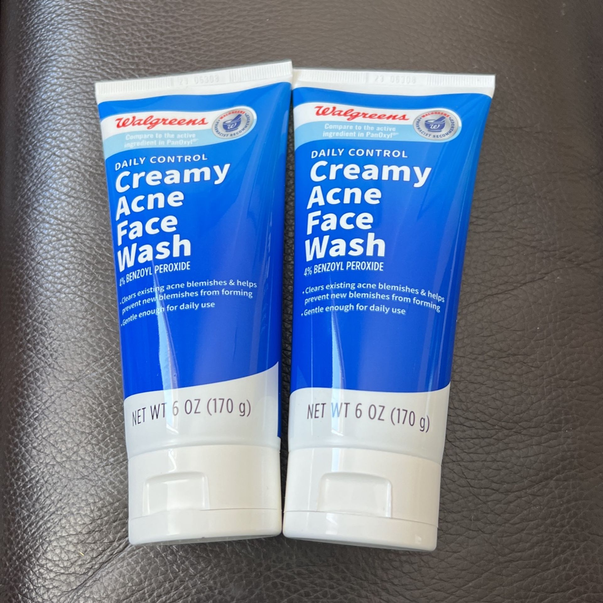 Walgreens Creamy Acne Face Wash 4% Benzoyl Peroxide