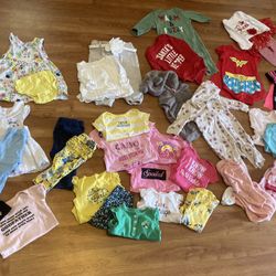 3-6 Months Baby Girl Clothes 
