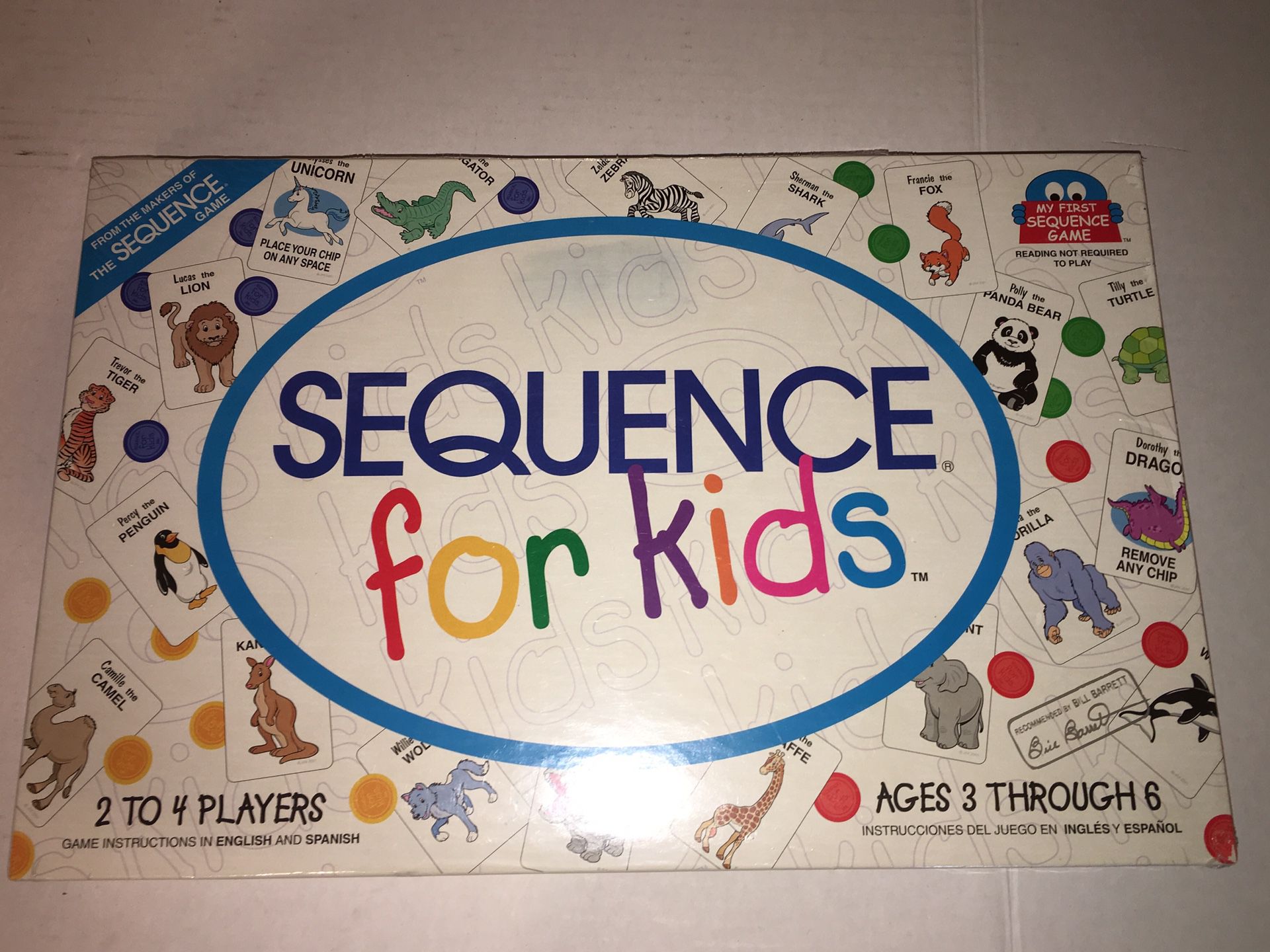 SEQUENCE For Kids Board Game NEW SEALED