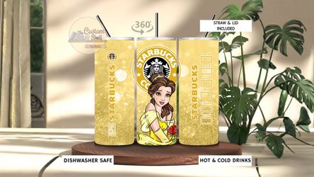 Belle SB Inspired 20 Oz Stainless Steel Tumbler (READ DESCRIPTION)