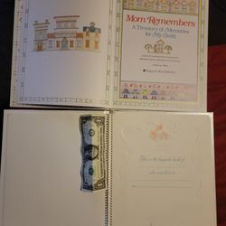 Hallmark Mother's Heirloom Albums/2 Albums