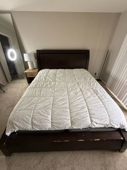 California King Bed + Mattress