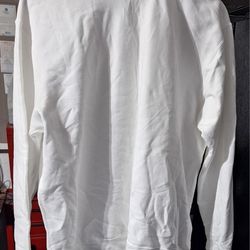 ( BB - 39)   PORT & COMPANY WHITE SWEAT SHIRT 